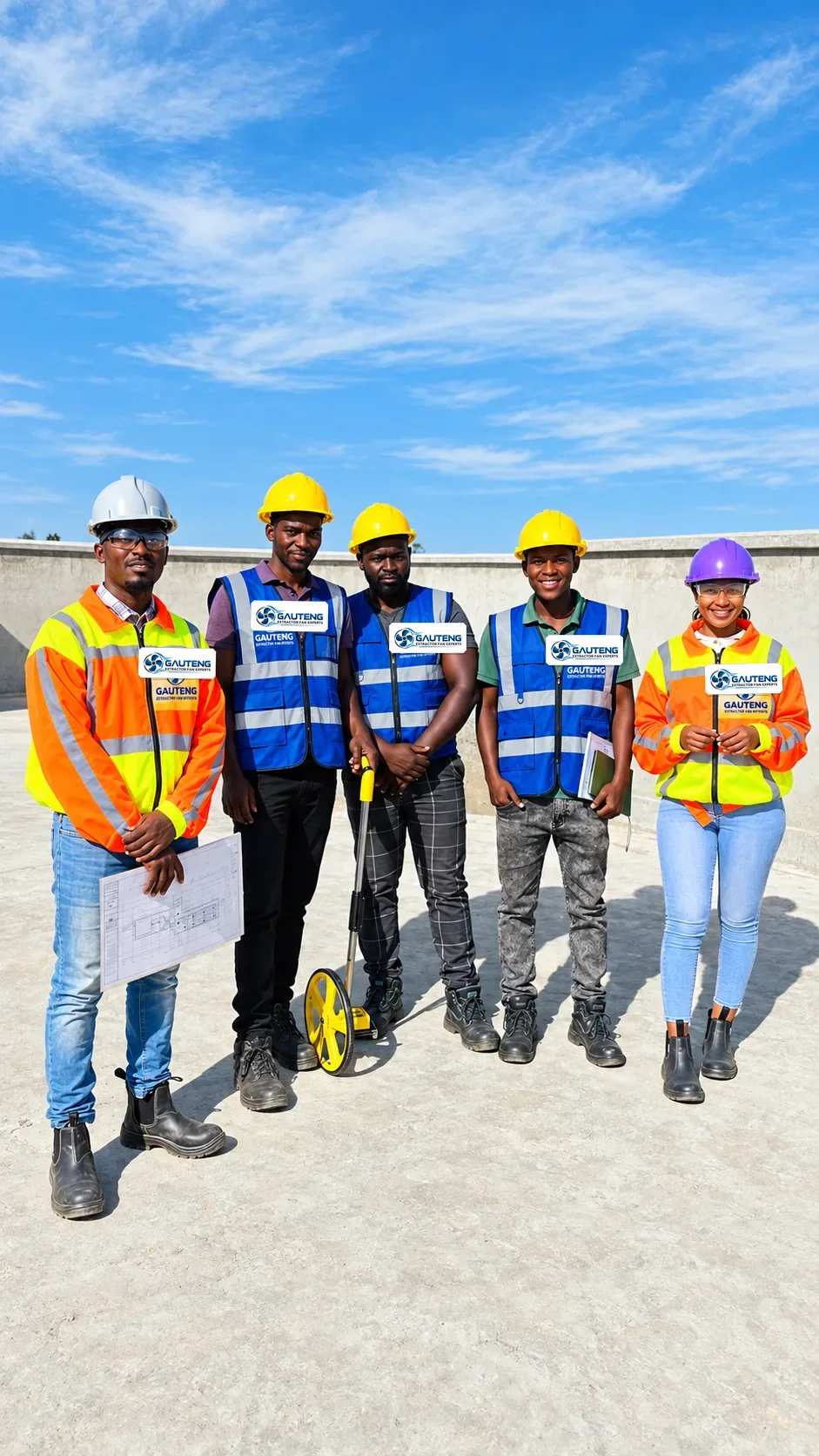 Gauteng Extractor Fan Experts project team
